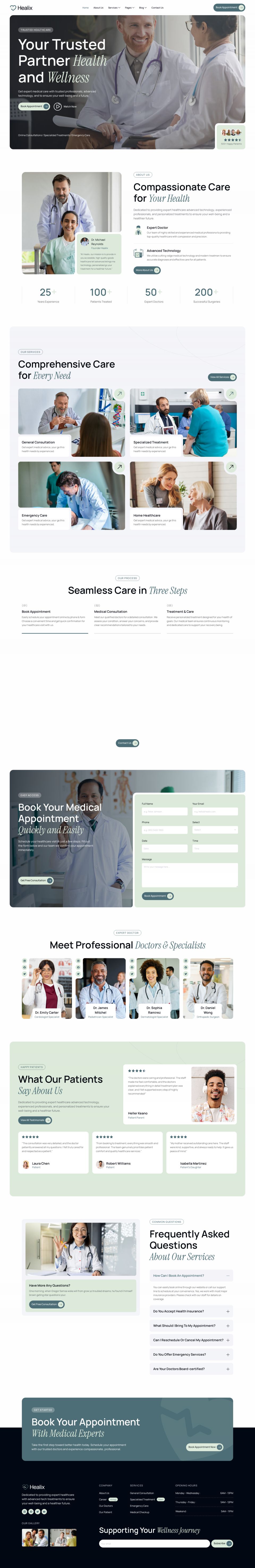 WordPress template ThemeForest Healix