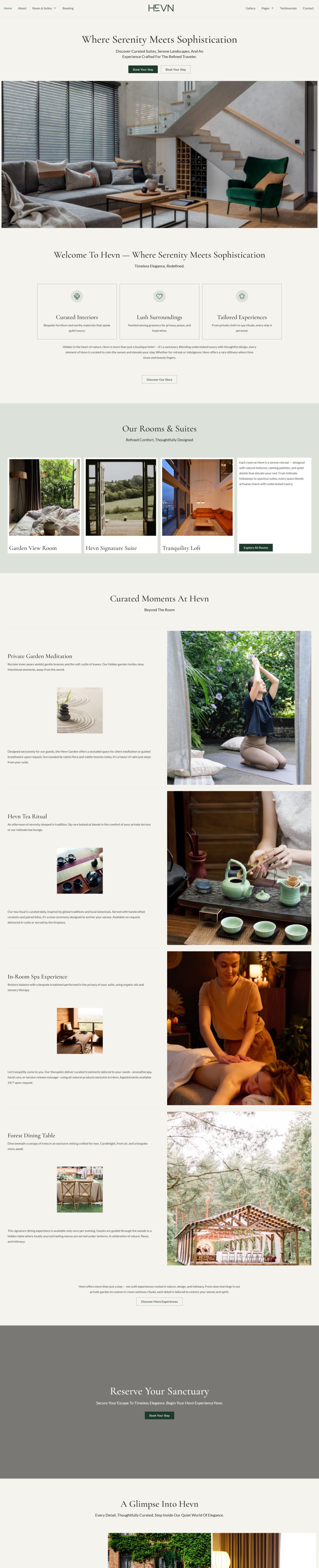 WordPress template ThemeForest Hevn