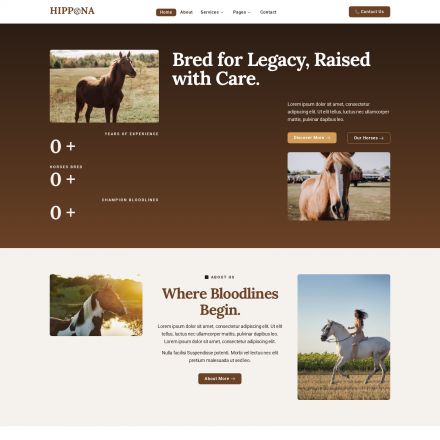 ThemeForest Hippona