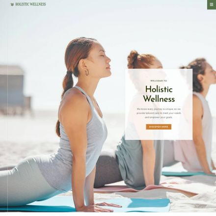 ThemeForest Holistic Welness