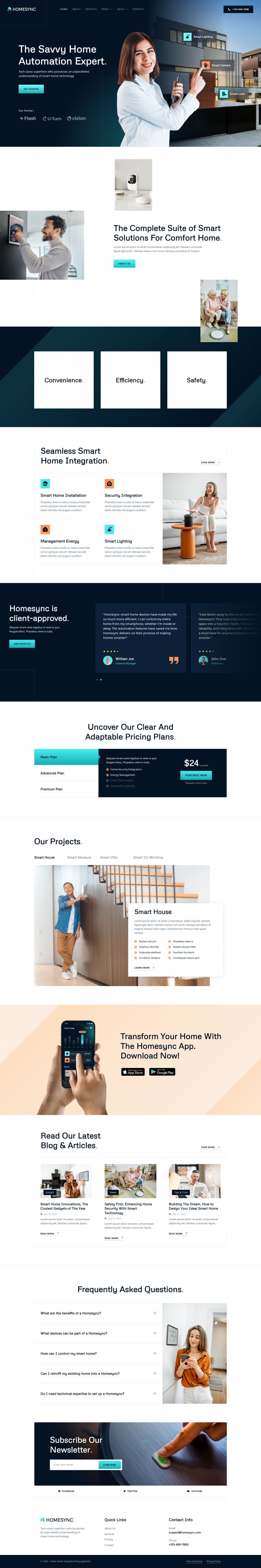 Template ThemeForest Homesync WordPress template ThemeForest Homesync