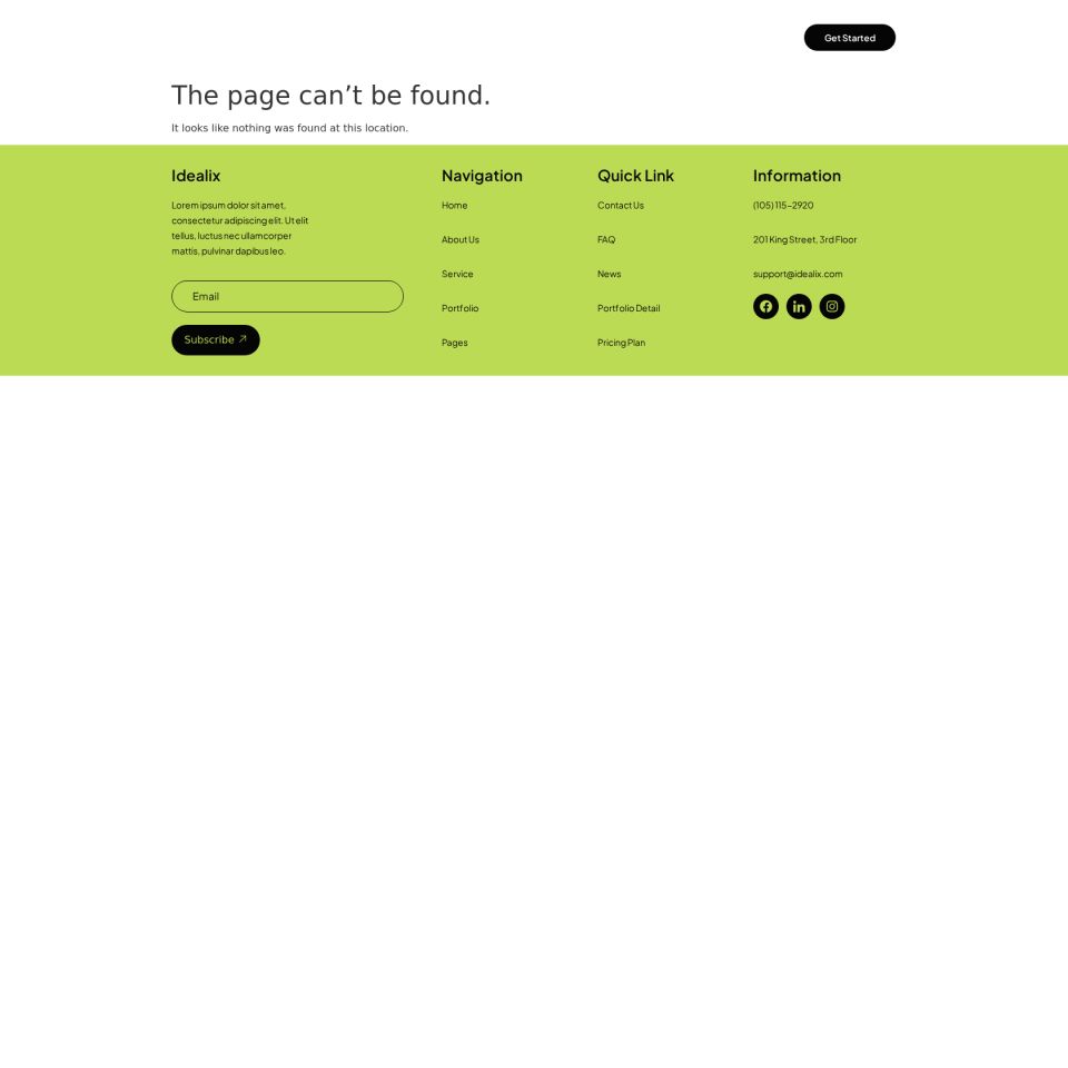 WordPress template ThemeForest Idealix