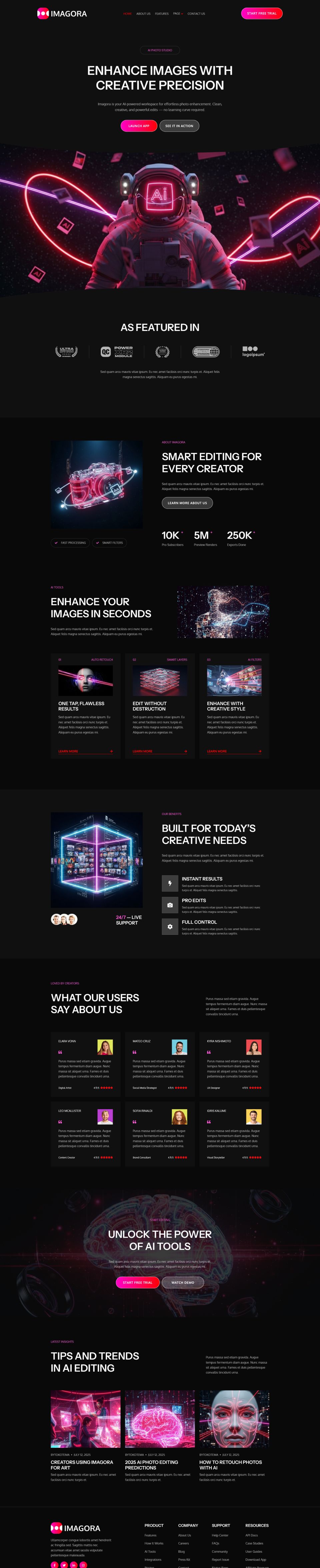 WordPress template ThemeForest Imagora
