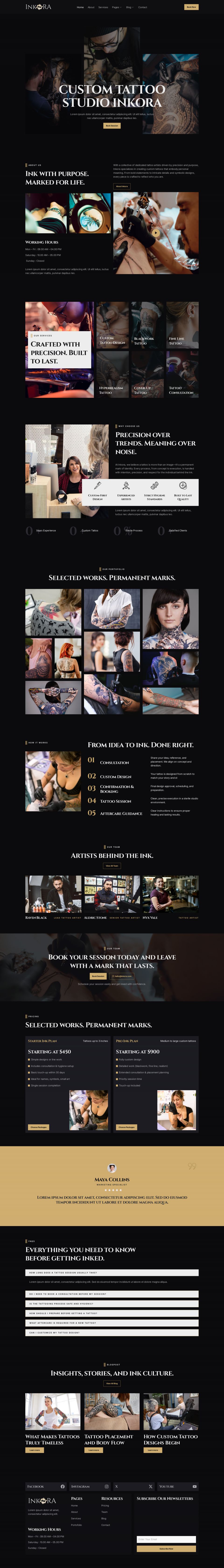 Template ThemeForest Inkora WordPress template ThemeForest Inkora