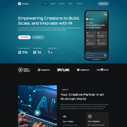 ThemeForest Intelligy