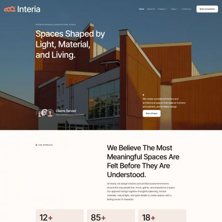 ThemeForest Interia