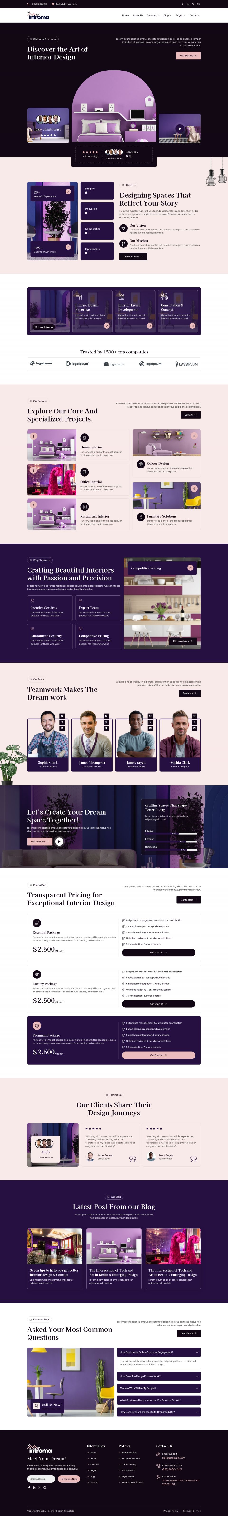 WordPress template ThemeForest Introma