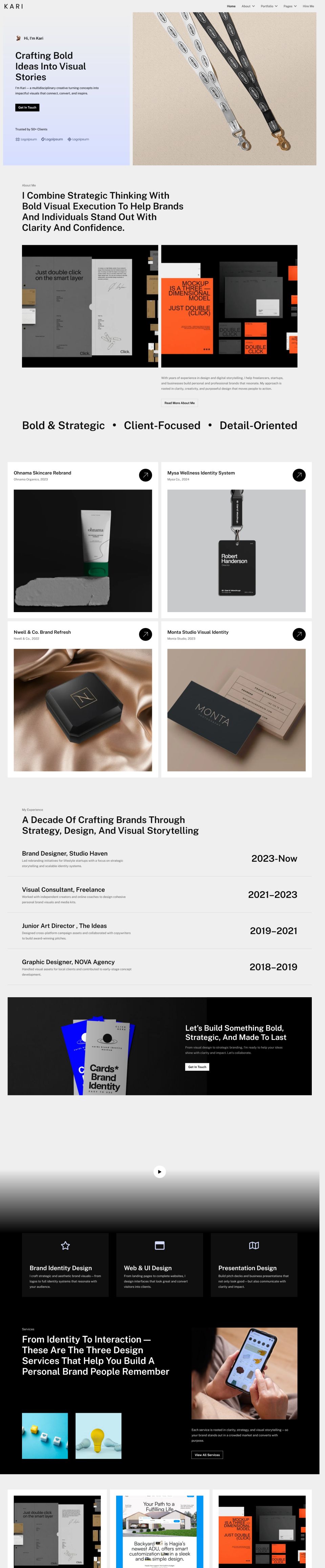 WordPress template ThemeForest Kari