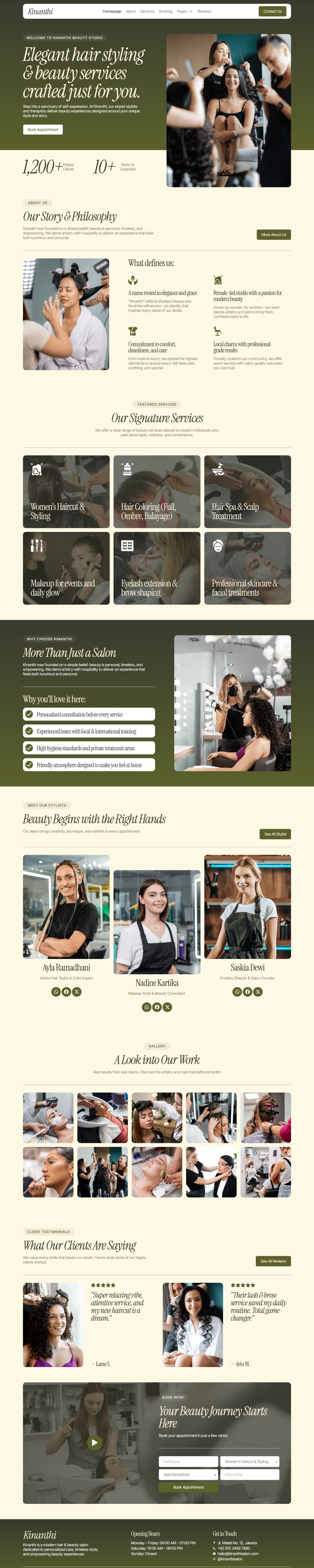 WordPress template ThemeForest Kinanthi