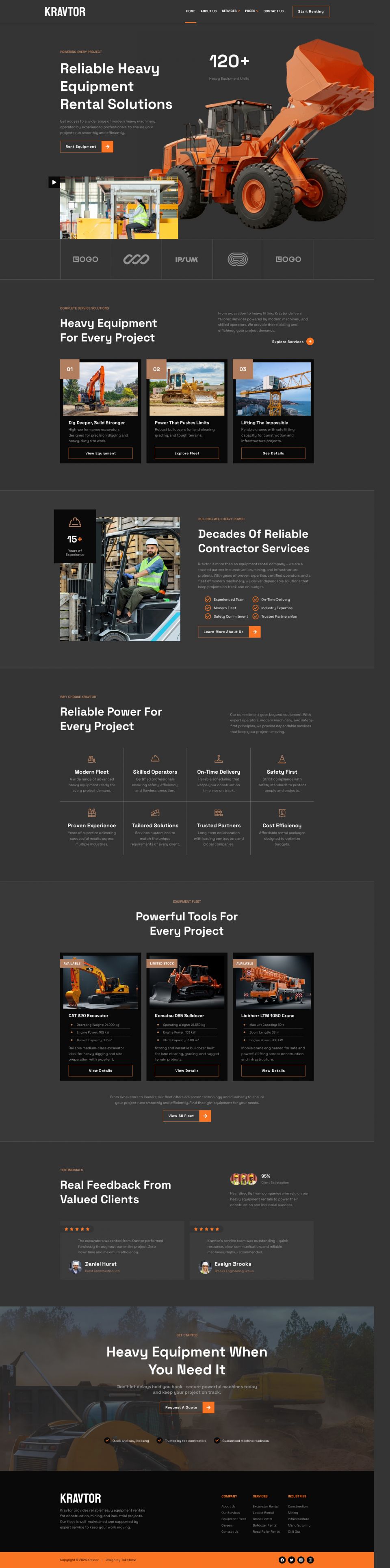 WordPress template ThemeForest Kravtor