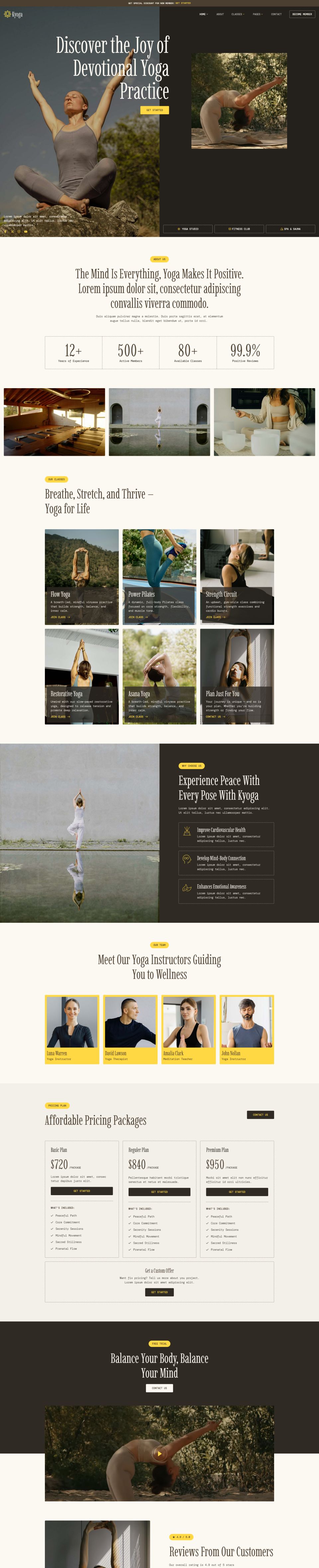WordPress template ThemeForest Kyoga