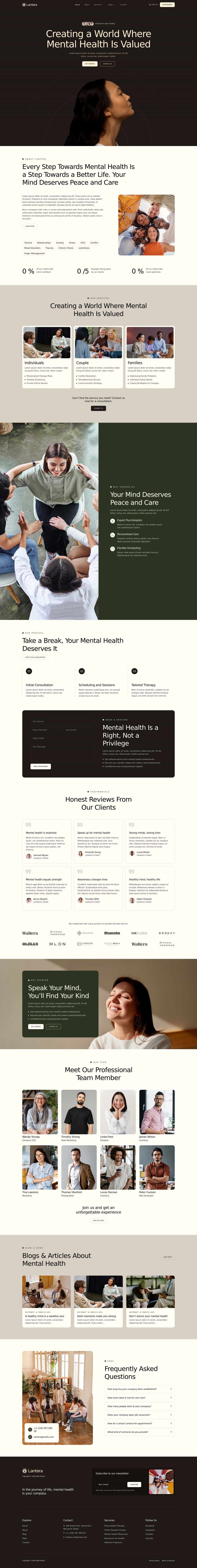 WordPress template ThemeForest Lantera