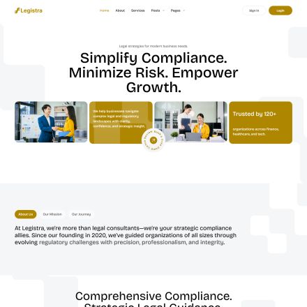 ThemeForest Legistra