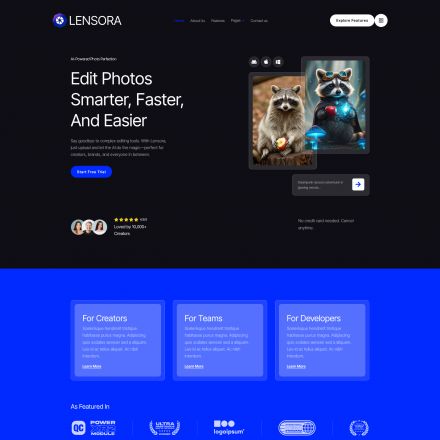 ThemeForest Lensora