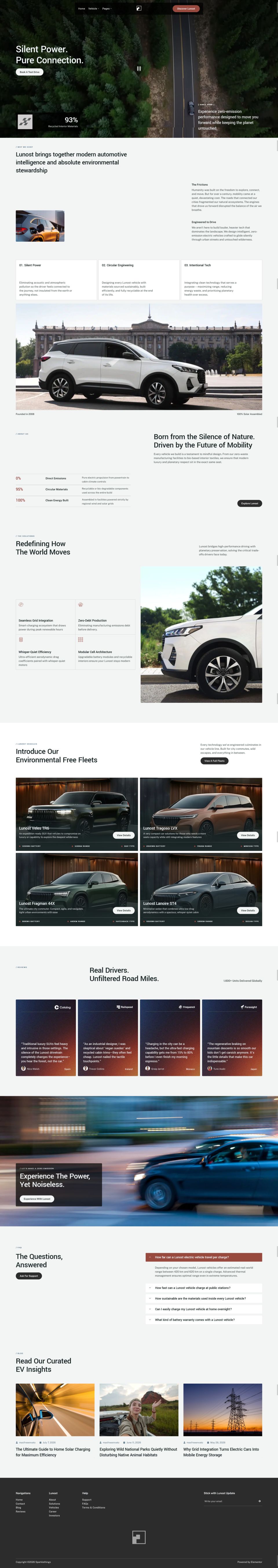 Template ThemeForest Lunost WordPress template ThemeForest Lunost