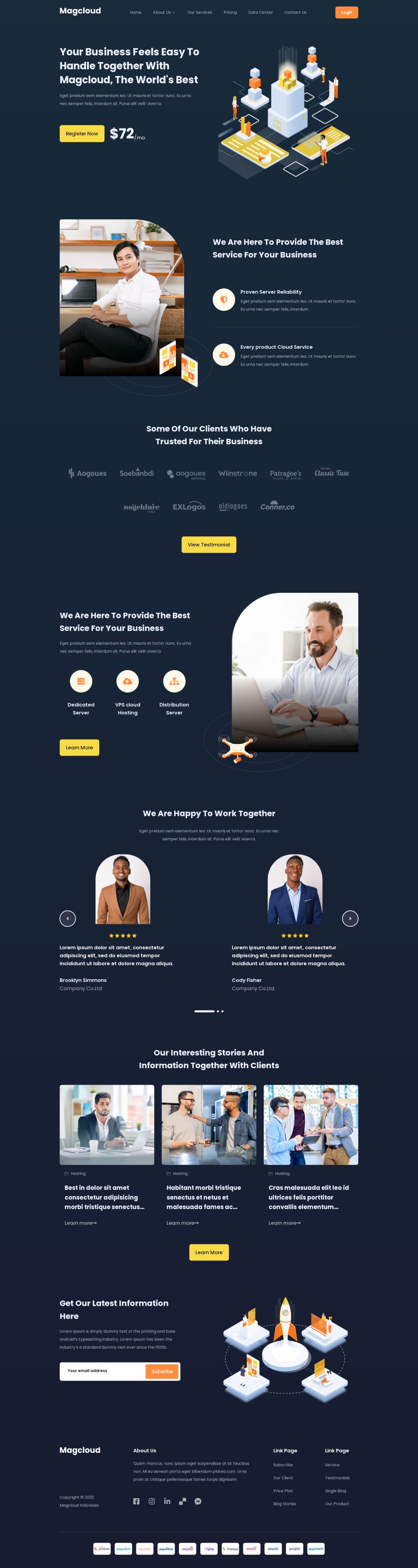 Template ThemeForest Magcloud WordPress template ThemeForest Magcloud