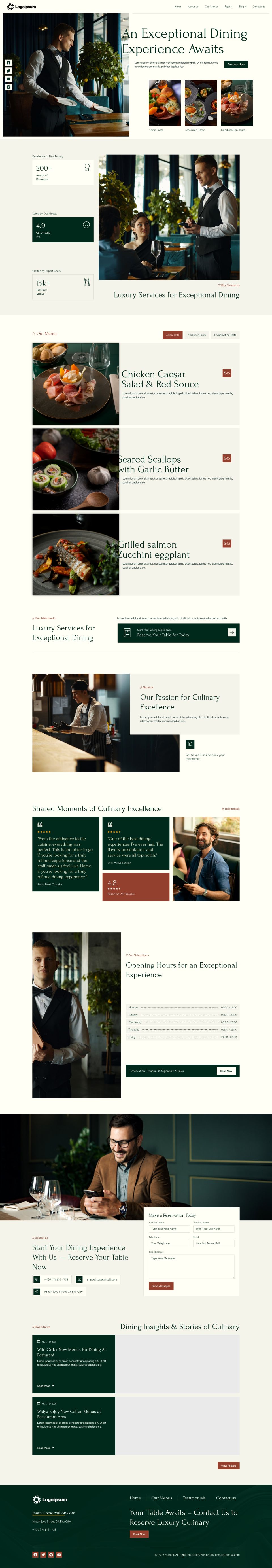 Template ThemeForest Marcel WordPress template ThemeForest Marcel