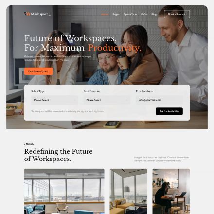 ThemeForest Mashspace
