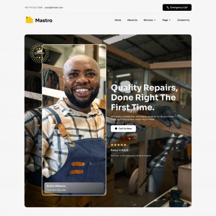 ThemeForest Mastro