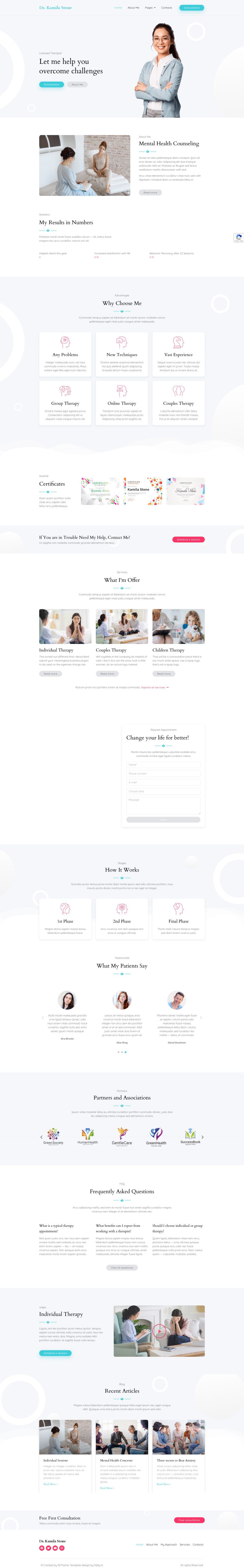 WordPress template ThemeForest Matar