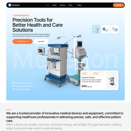 ThemeForest Medeqon