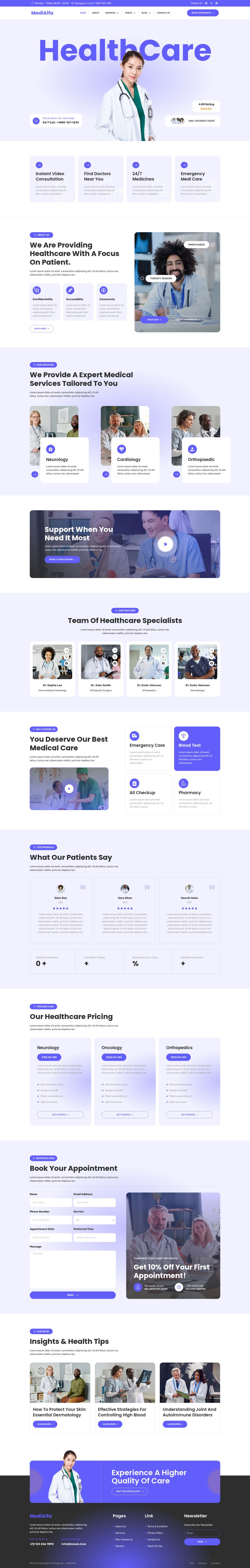 WordPress template ThemeForest MediAlfa