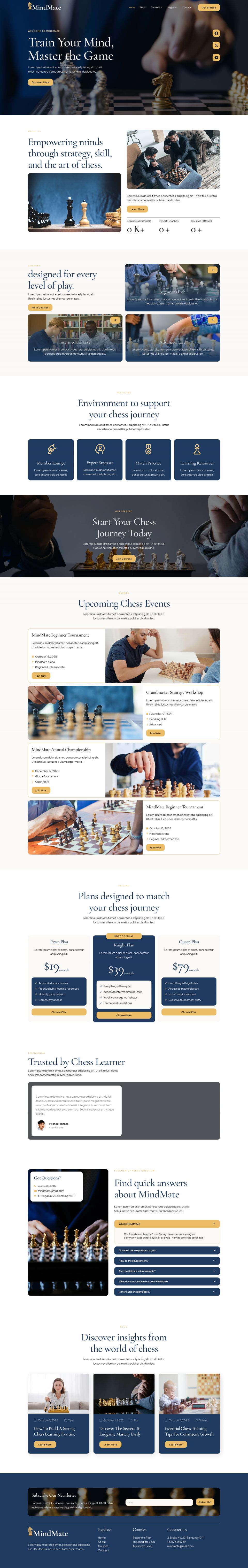 WordPress template ThemeForest Mindmate