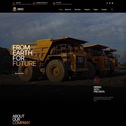 ThemeForest Minex