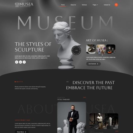 ThemeForest Musea
