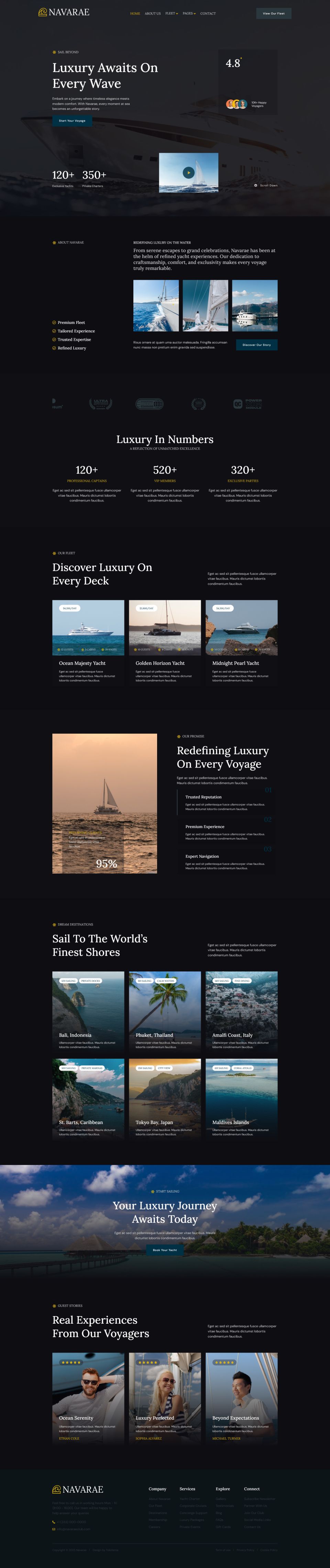Template ThemeForest Navarae WordPress template ThemeForest Navarae