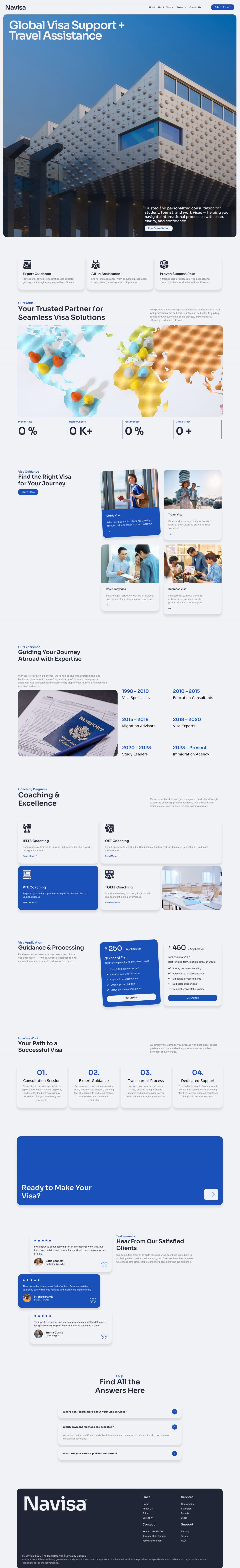 WordPress template ThemeForest Navisa