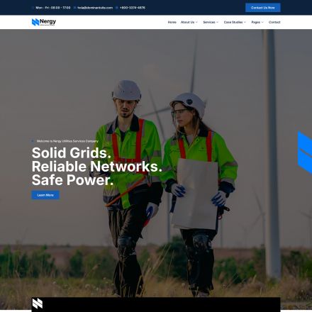 ThemeForest Nergy