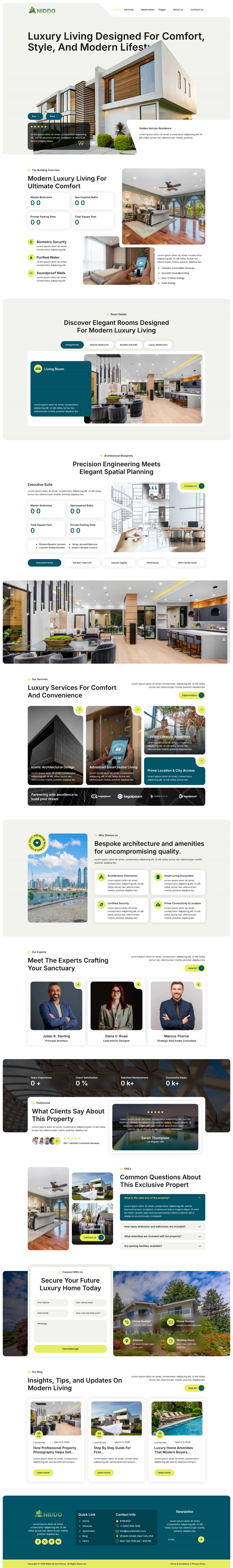 Template ThemeForest Niddo WordPress template ThemeForest Niddo