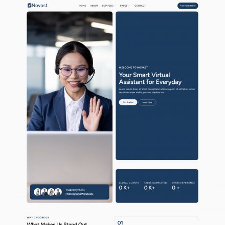 ThemeForest Novast