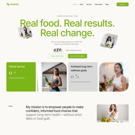ThemeForest Nutrista