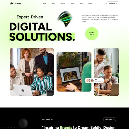 ThemeForest Nuvia