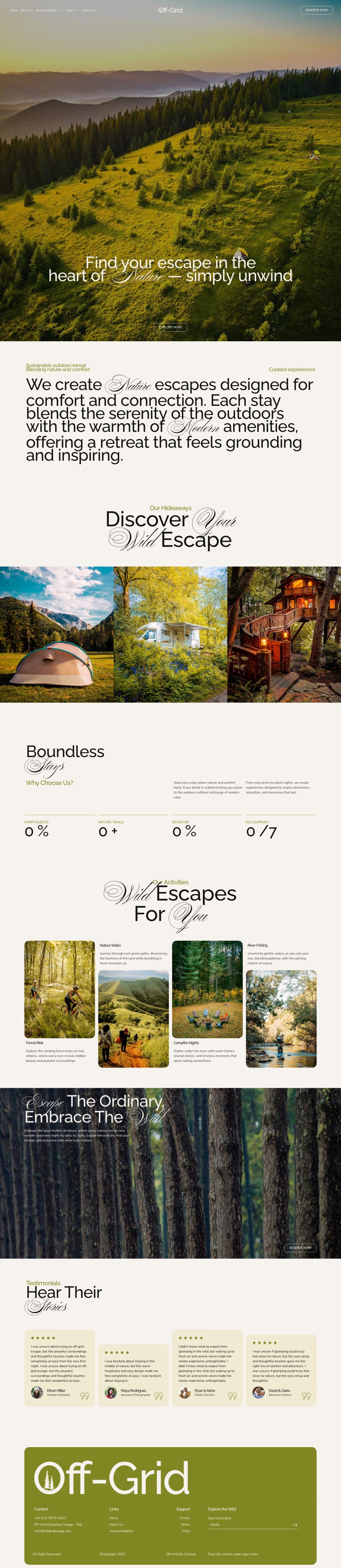 WordPress template ThemeForest Off Grid