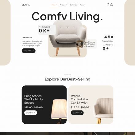 ThemeForest Olzura