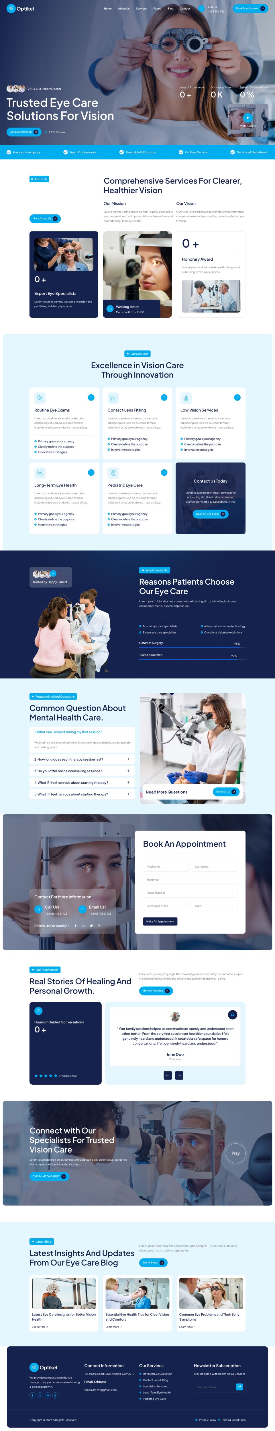 WordPress template ThemeForest Optikel