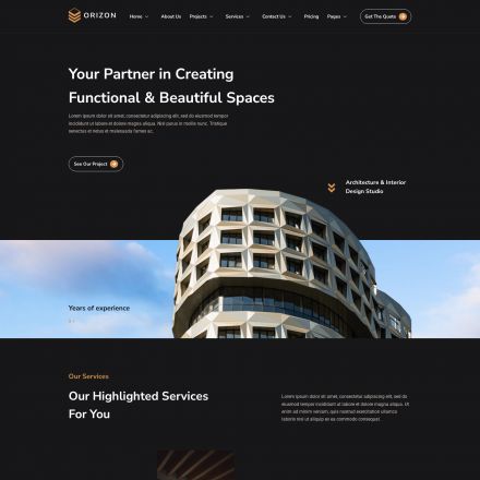 ThemeForest Orizon