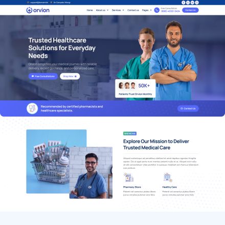 ThemeForest Orvion