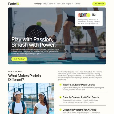 ThemeForest Padelo