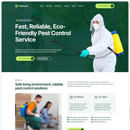 ThemeForest Pestzen
