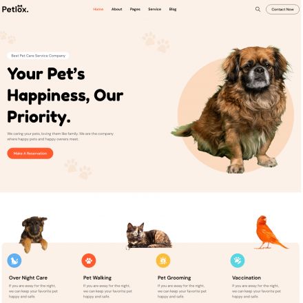 ThemeForest Petlox