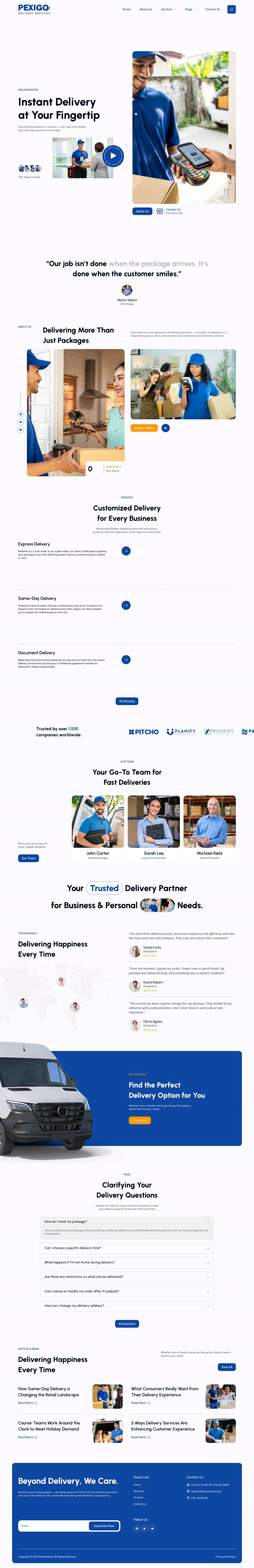 WordPress template ThemeForest Pexigo