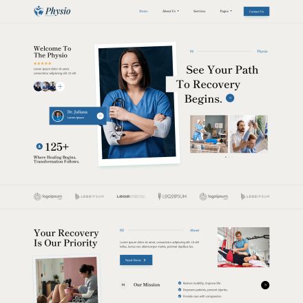 ThemeForest Physio