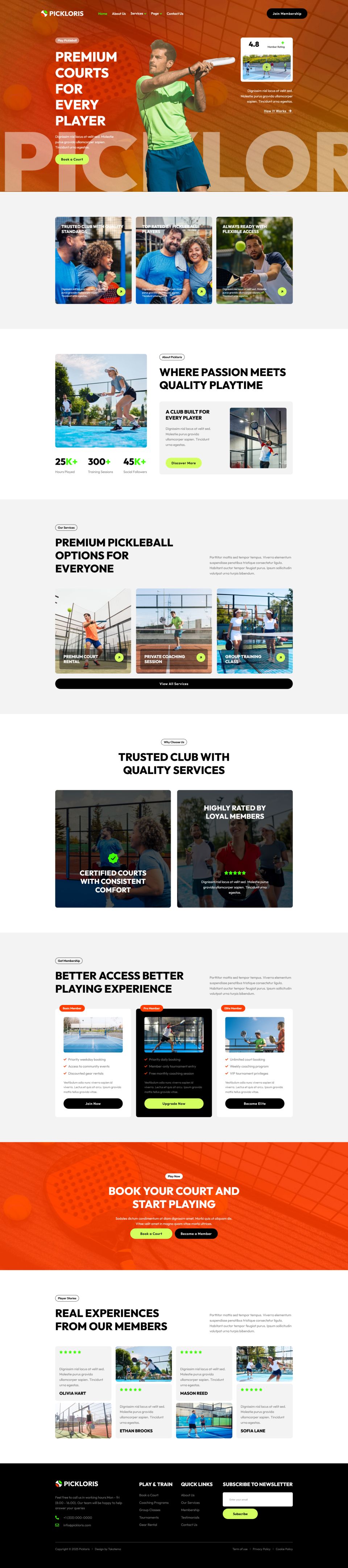 Template ThemeForest Pickloris WordPress template ThemeForest Pickloris