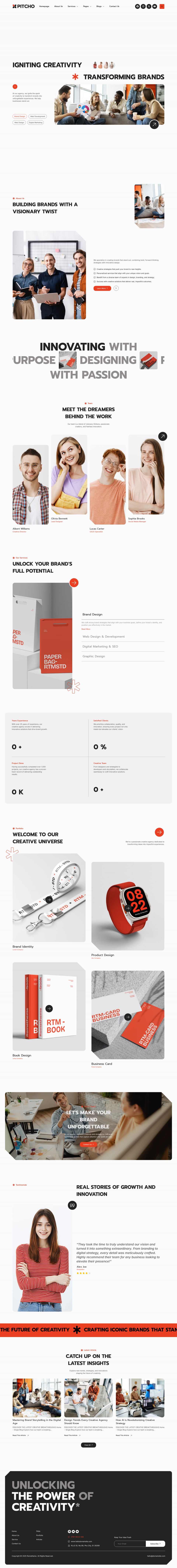 WordPress template ThemeForest Pitcho
