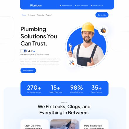 ThemeForest Plumbon