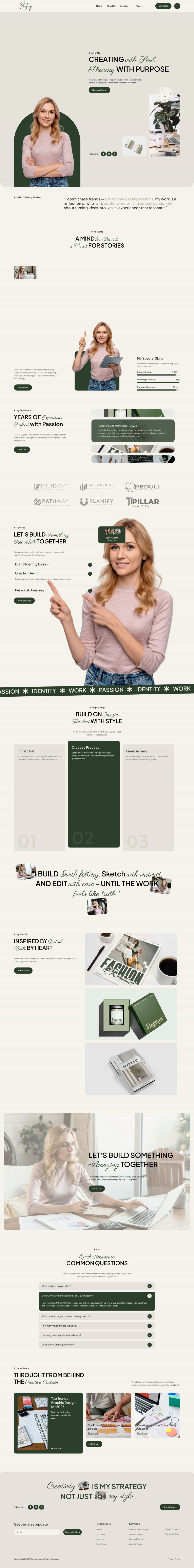 WordPress template ThemeForest Poetry